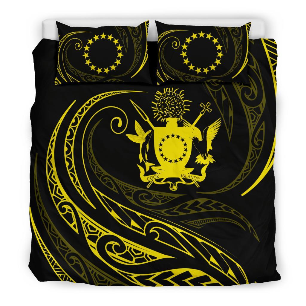 Cook Islands Bedding Set - Yellow - Frida Style - Vibe Hoodie Shop