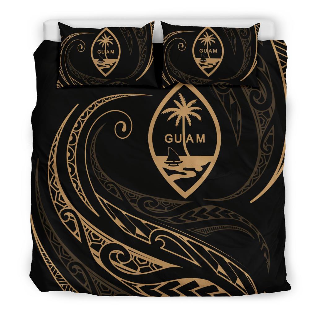 Guam Bedding Set - Gold - Frida Style - Vibe Hoodie Shop