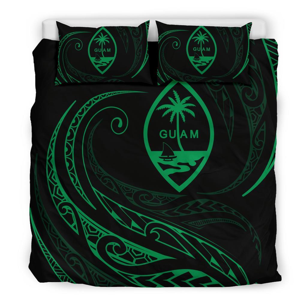 Guam Bedding Set - Green - Frida Style - Vibe Hoodie Shop