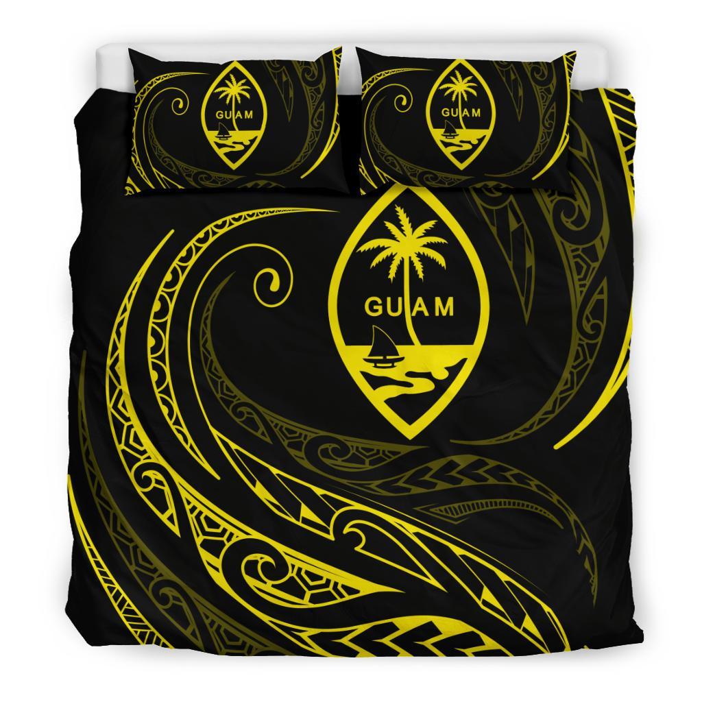 Guam Bedding Set - Yellow - Frida Style - Vibe Hoodie Shop