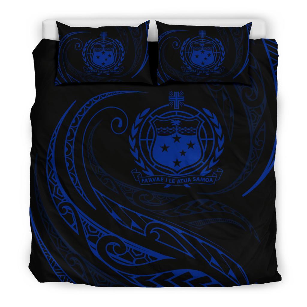 Samoa Bedding Set - Blue - Frida Style - Vibe Hoodie Shop