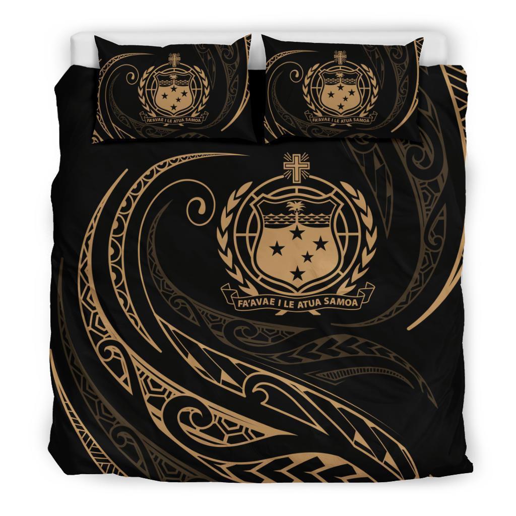 Samoa Bedding Set - Gold - Frida Style - Vibe Hoodie Shop