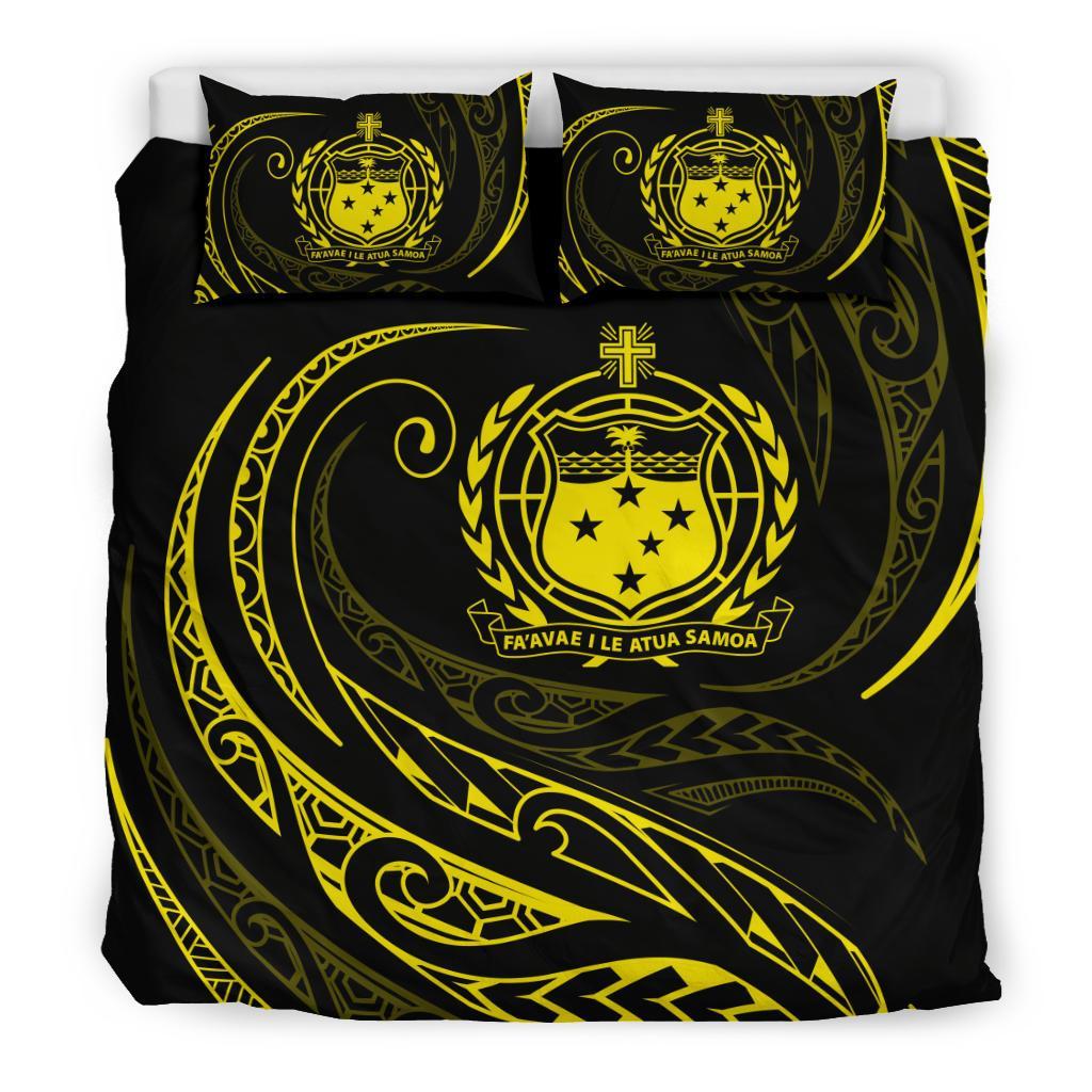 Samoa Bedding Set - Yellow - Frida Style - Vibe Hoodie Shop