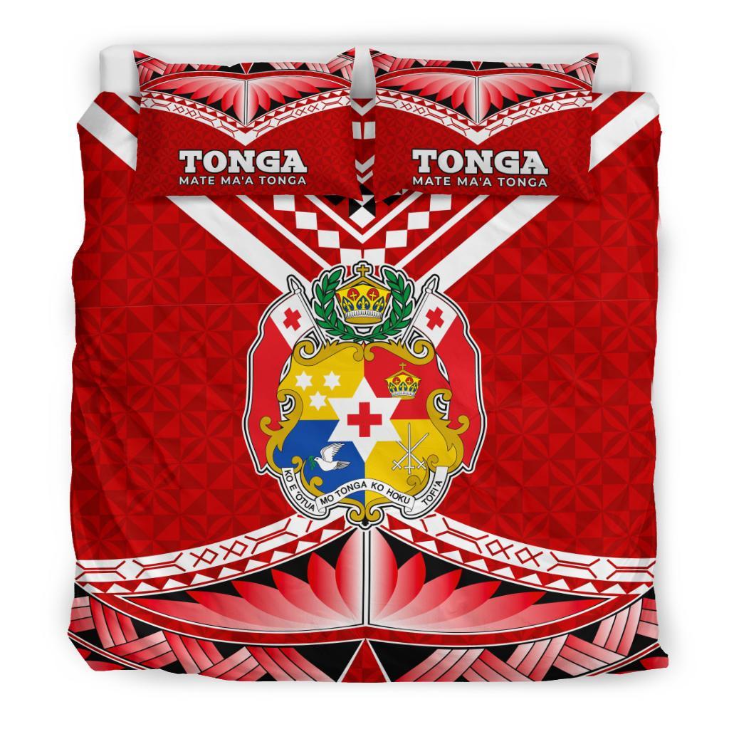 Mate Ma'A Tonga Pattern Bedding Set - Vibe Hoodie Shop