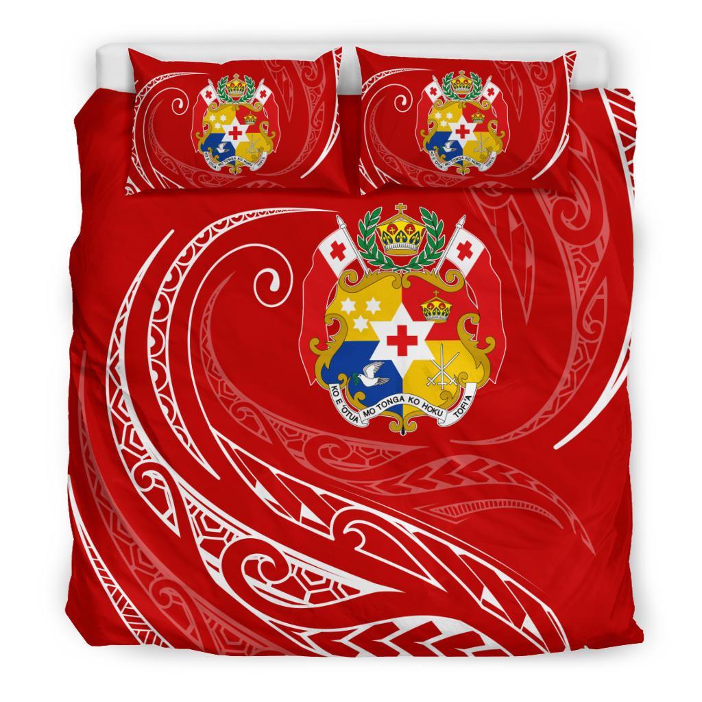 Tonga Bedding Set - Red - Frida Style - Vibe Hoodie Shop