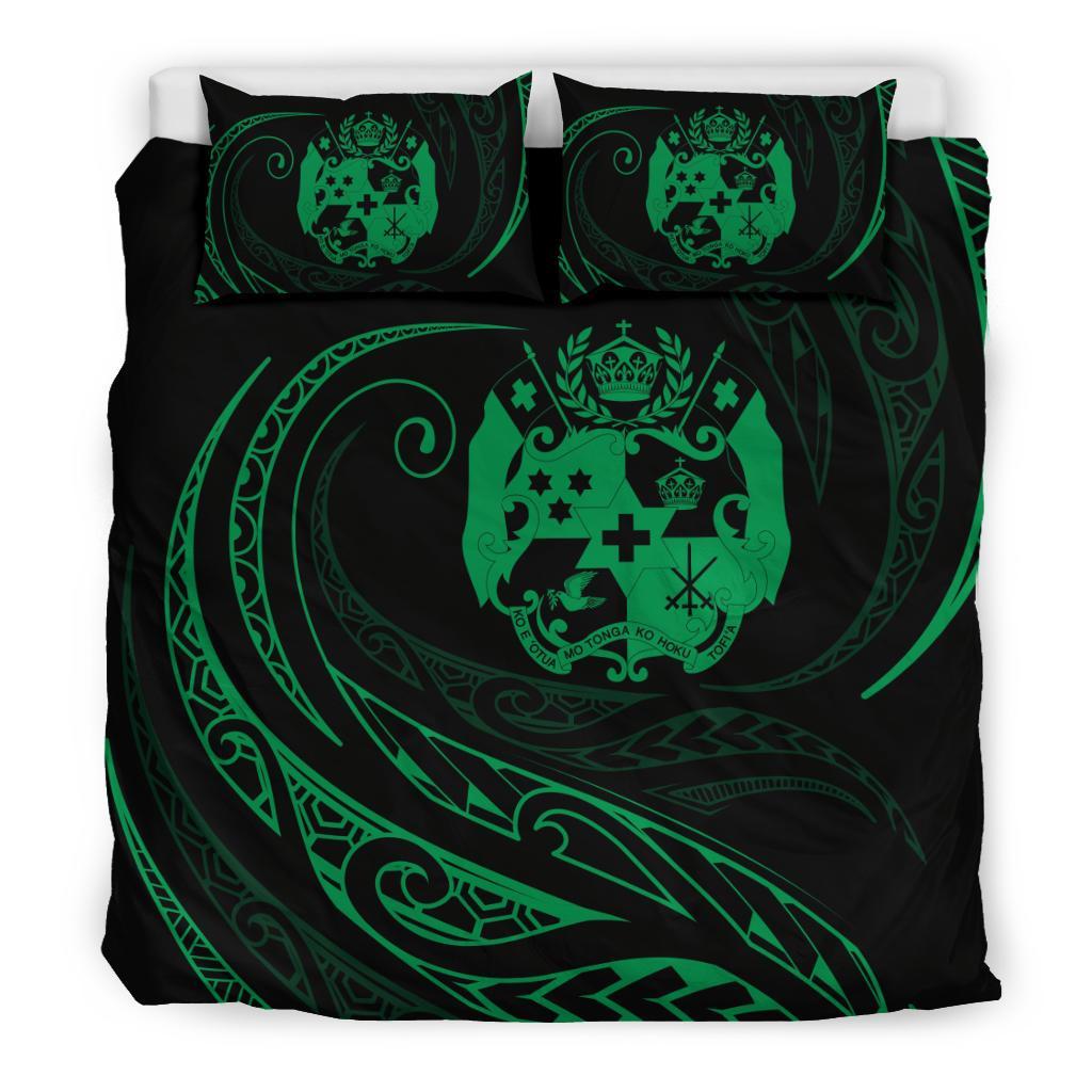 Tonga Bedding Set - Green - Frida Style - Vibe Hoodie Shop