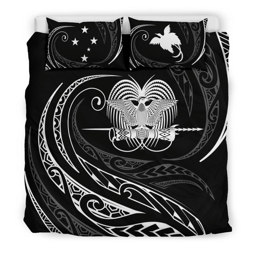 Papua New Guinea Bedding Set - White - Frida Style - Vibe Hoodie Shop