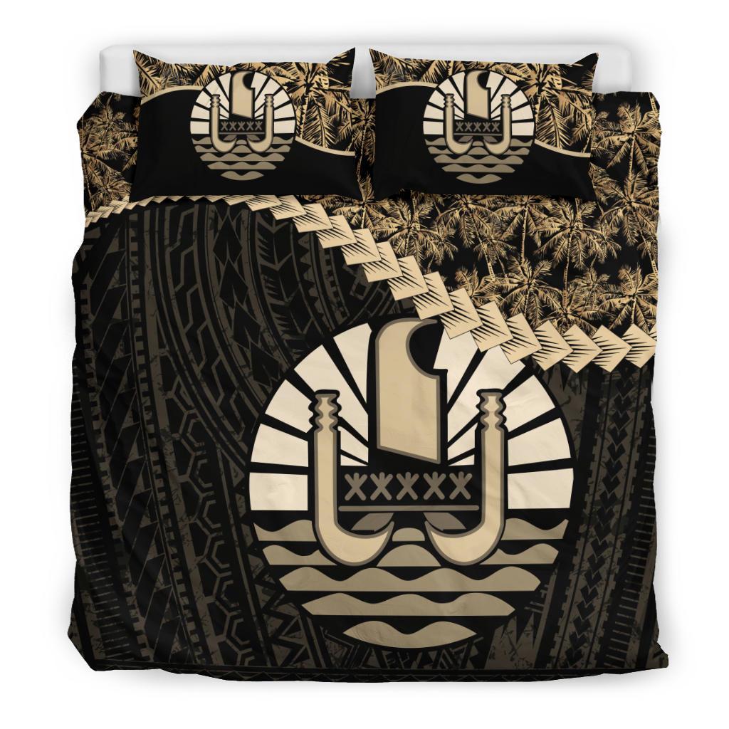 Tahiti Bedding Set Golden Coconut - Vibe Hoodie Shop