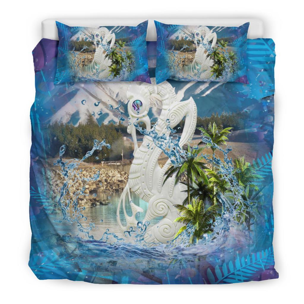 Manaia Kiwiana New Zealand Bedding Set - Vibe Hoodie Shop