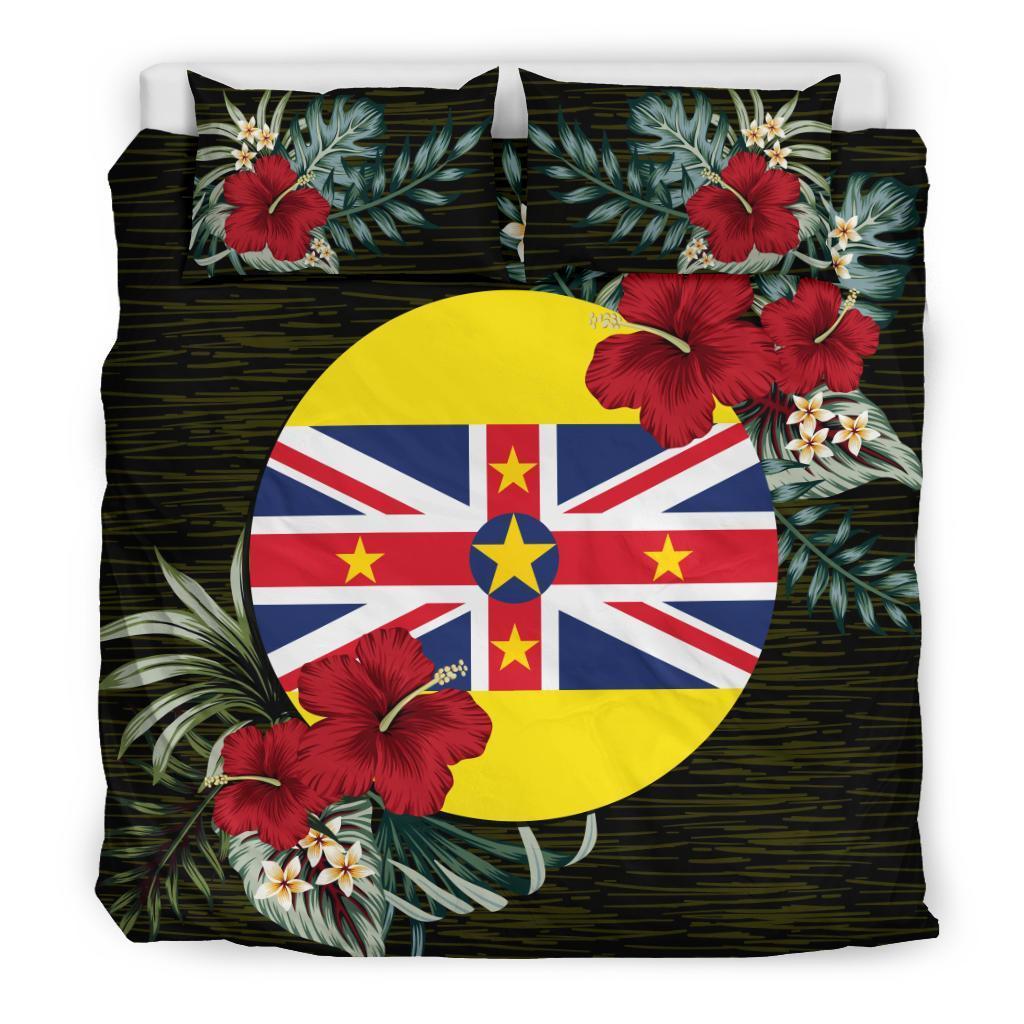 Niue Bedding Set - Special Hibiscus - Vibe Hoodie Shop