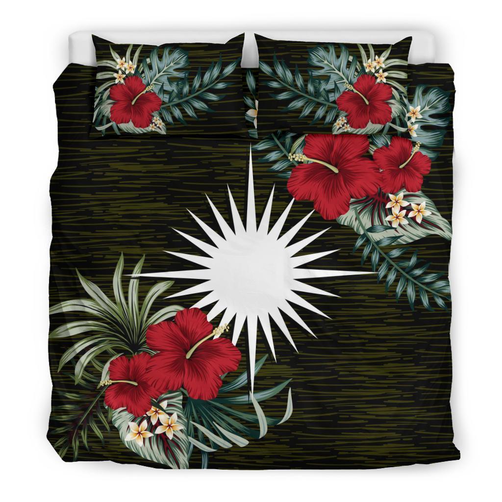 Marshall Islands Bedding Set - Special Hibiscus - Vibe Hoodie Shop