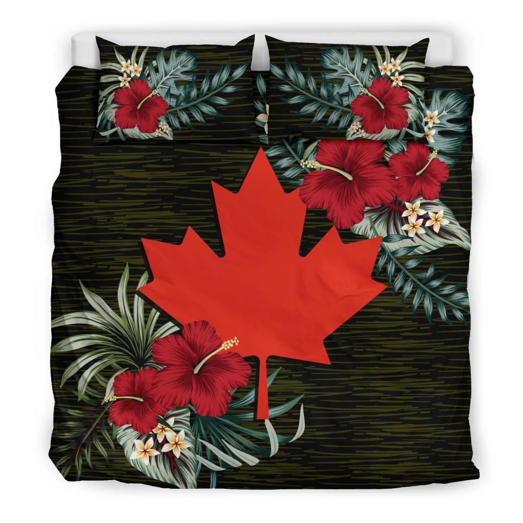 Canada Bedding Set - Special Hibiscus - Vibe Hoodie Shop