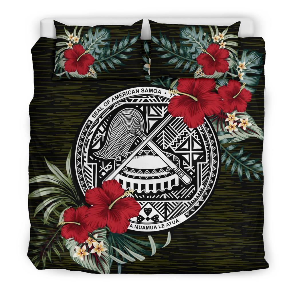 American Samoa Bedding Set - Special Hibiscus - Vibe Hoodie Shop