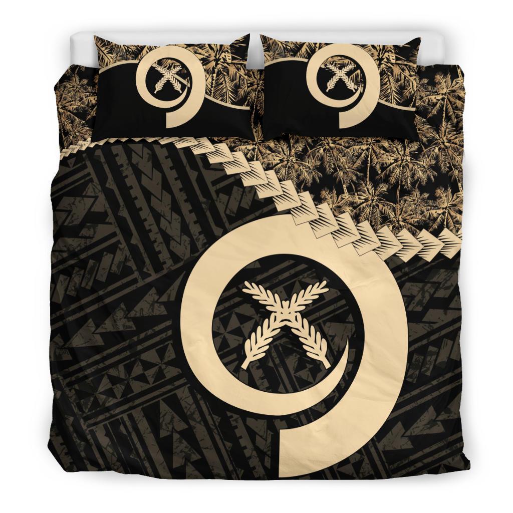 Vanuatu Bedding Set Golden Coconut - Vibe Hoodie Shop