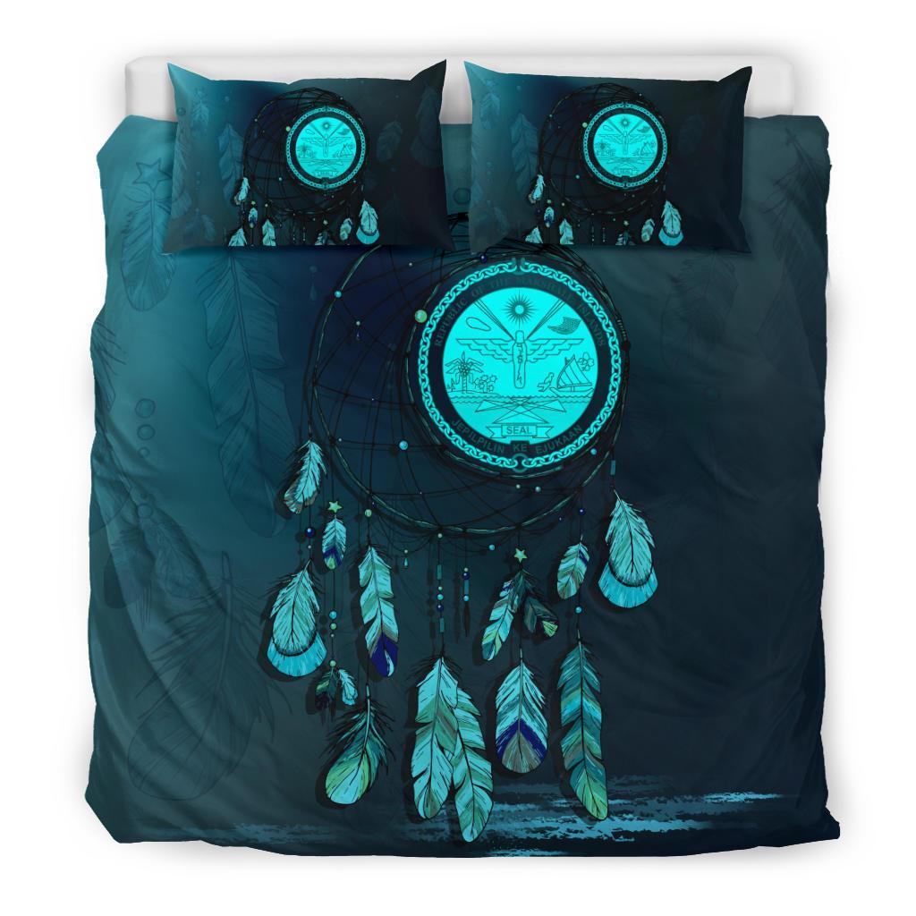 Marshall Islands Bedding Set Dreamcatcher Blue - Vibe Hoodie Shop