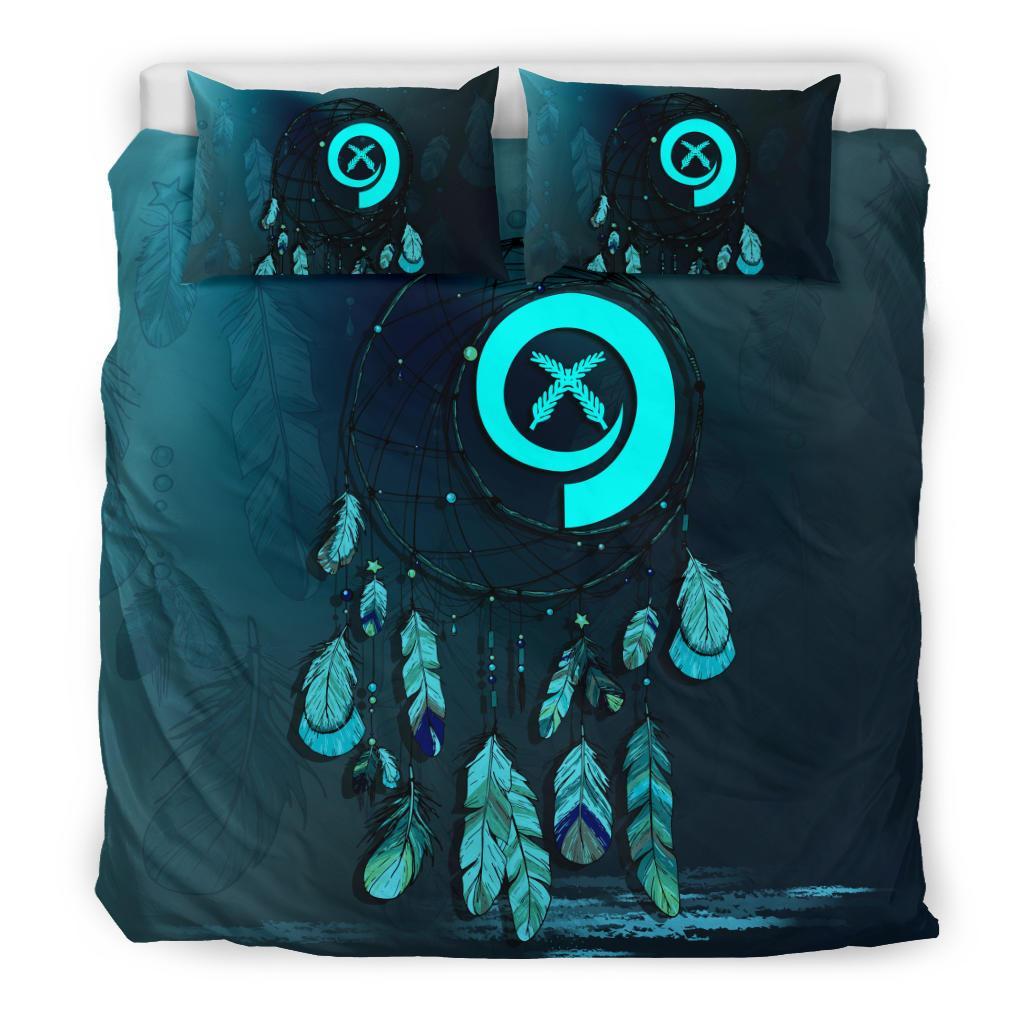 Vanuatu Bedding Set Dreamcatcher Blue - Vibe Hoodie Shop