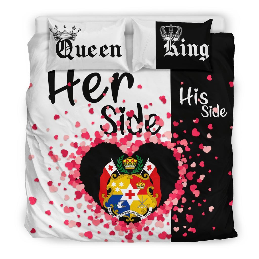 Tonga Bedding Set Couple King/Queen Her Side/His Side - Vibe Hoodie Shop
