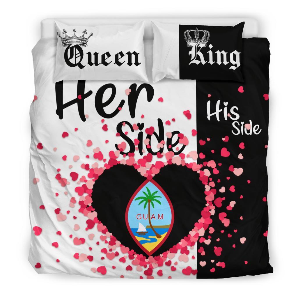 Guam Bedding Set Couple King/Queen Her Side/His Side - Vibe Hoodie Shop