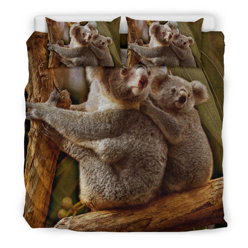 Bedding Set - Australian Koala Bedding Set 3D Koala - Vibe Hoodie Shop