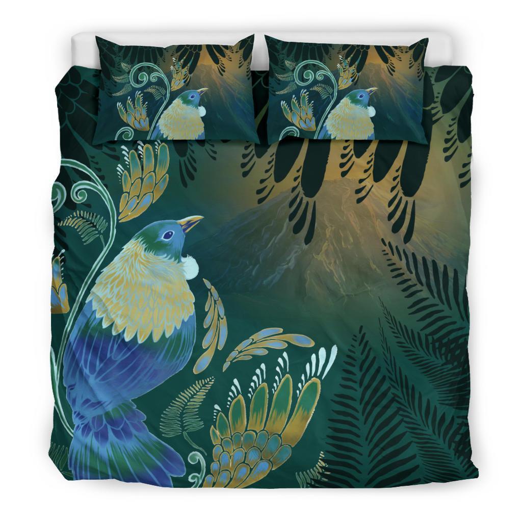 New Zealand Bedding Set, Tui Till Dawn Duvet Cover - Vibe Hoodie Shop