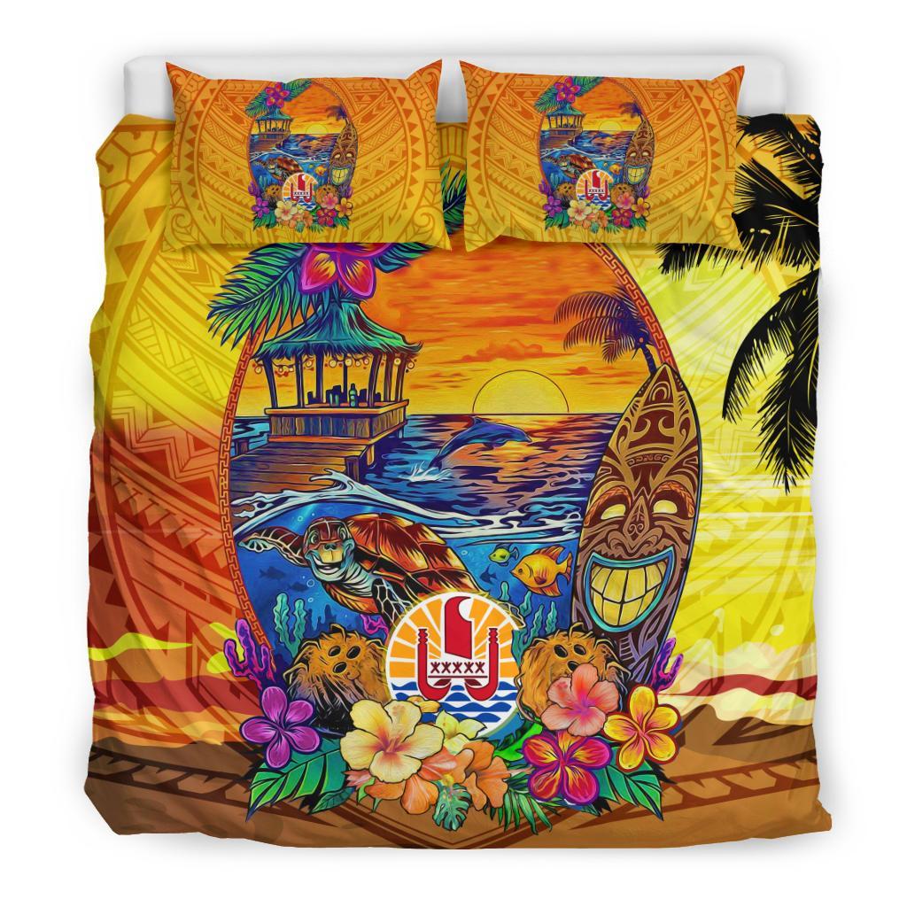 Tahiti Bedding Set Natural Beach - Vibe Hoodie Shop