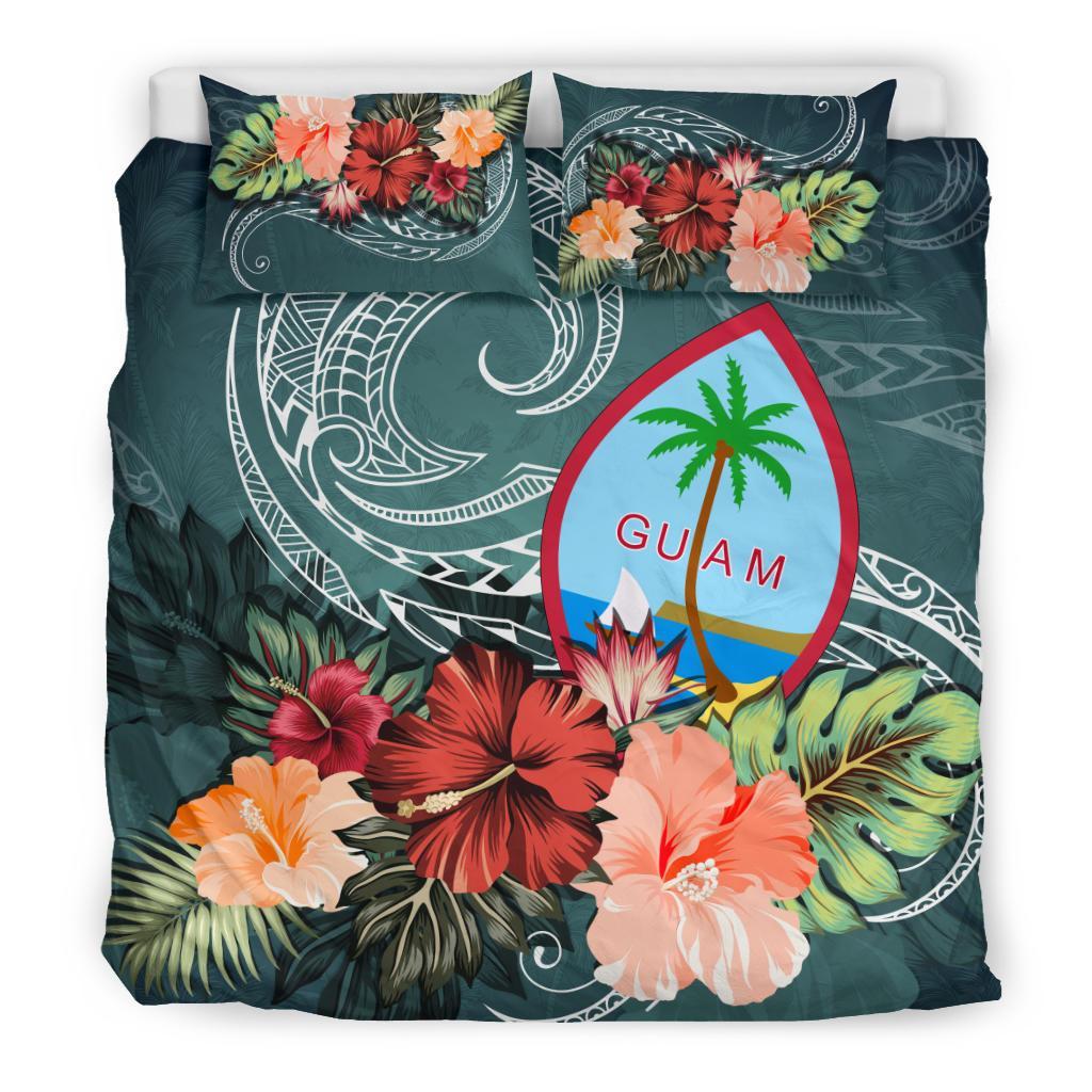 Guam Bedding Set Hibiscus Polynesian - Vibe Hoodie Shop