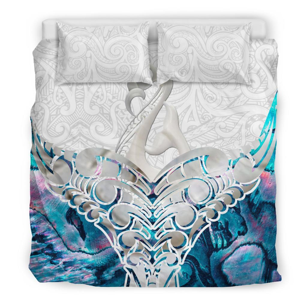 Whale Tail Manaia New Zealand Bedding Set - Vibe Hoodie Shop