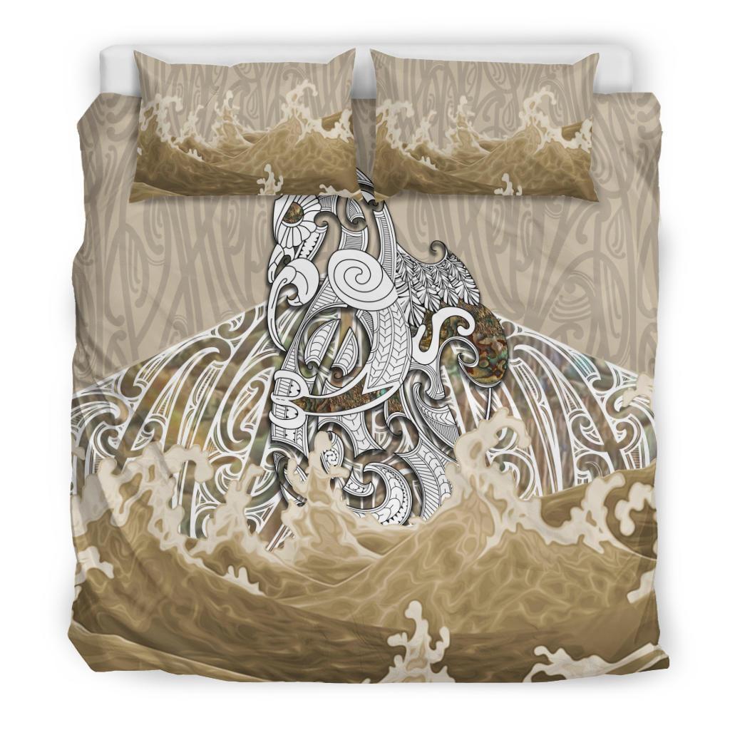 Maori Manaia The Golden Sea Bedding Set - Vibe Hoodie Shop