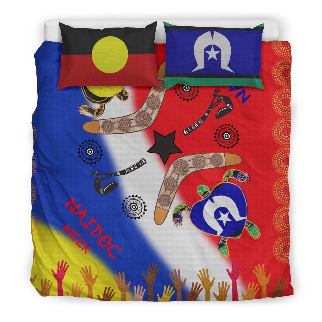 Aboriginal Bedding Set - Australia NAIDOC Week 2020 - Vibe Hoodie Shop