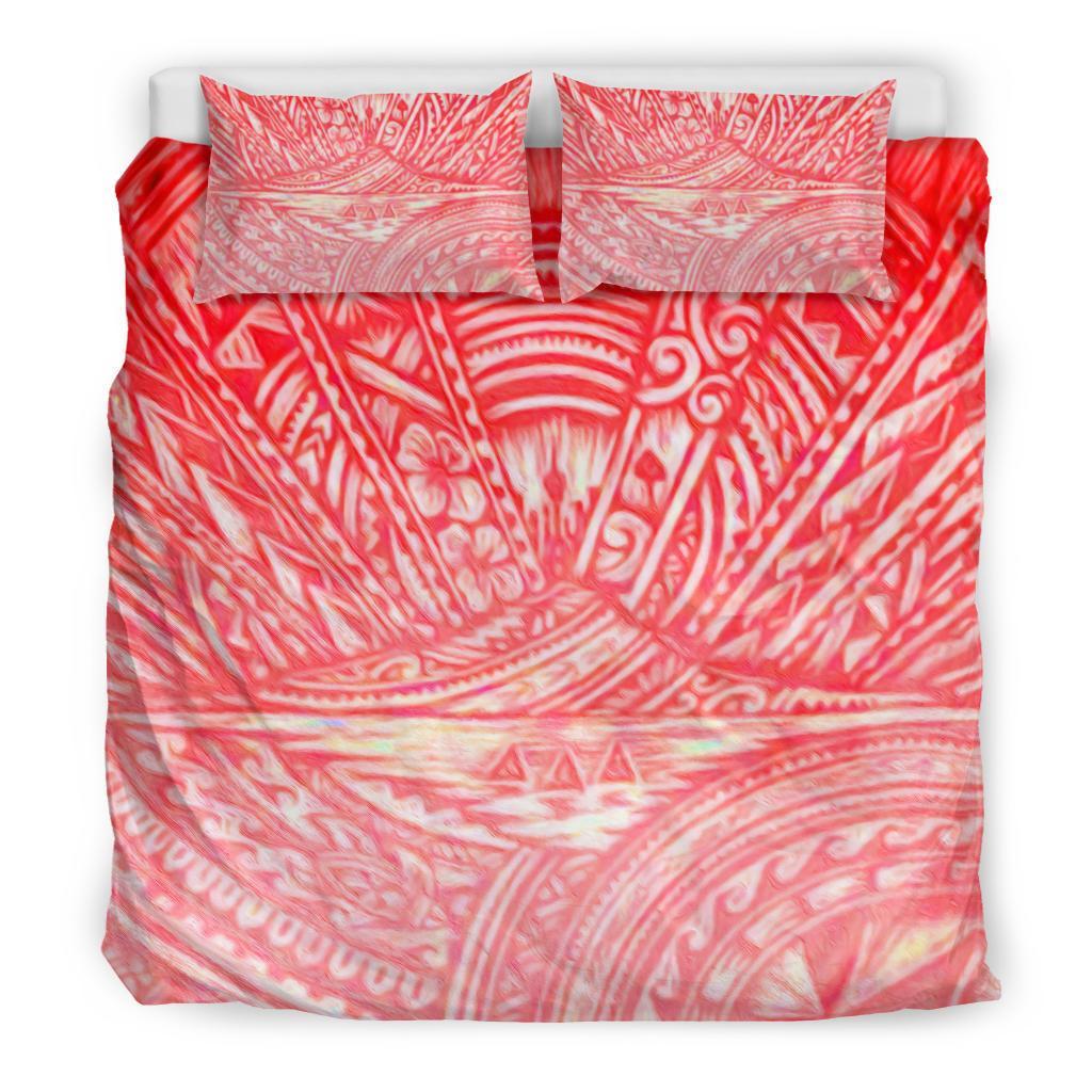 New Zealand Auckland Blues Rugby Bedding Set - Red - Vibe Hoodie Shop