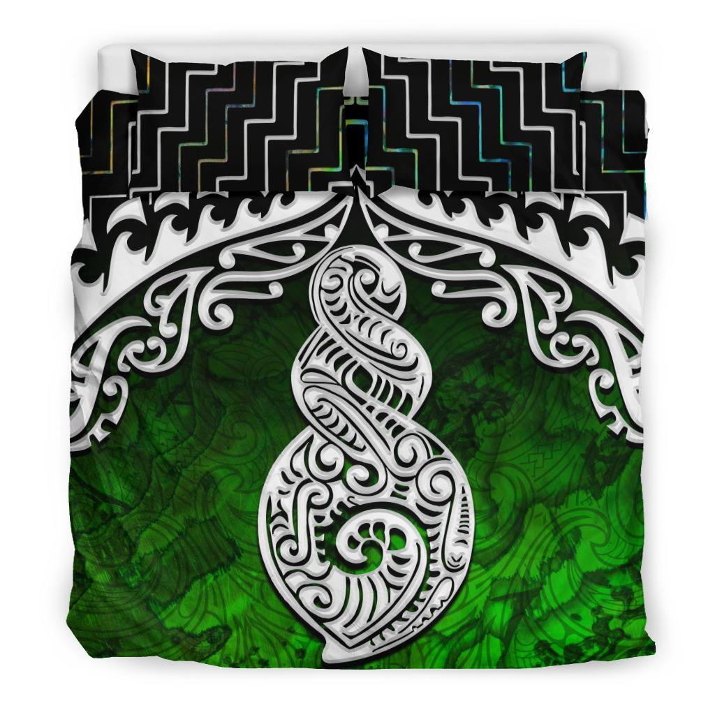 New Zealand Maori Twist Poutama Bedding Set - Vibe Hoodie Shop