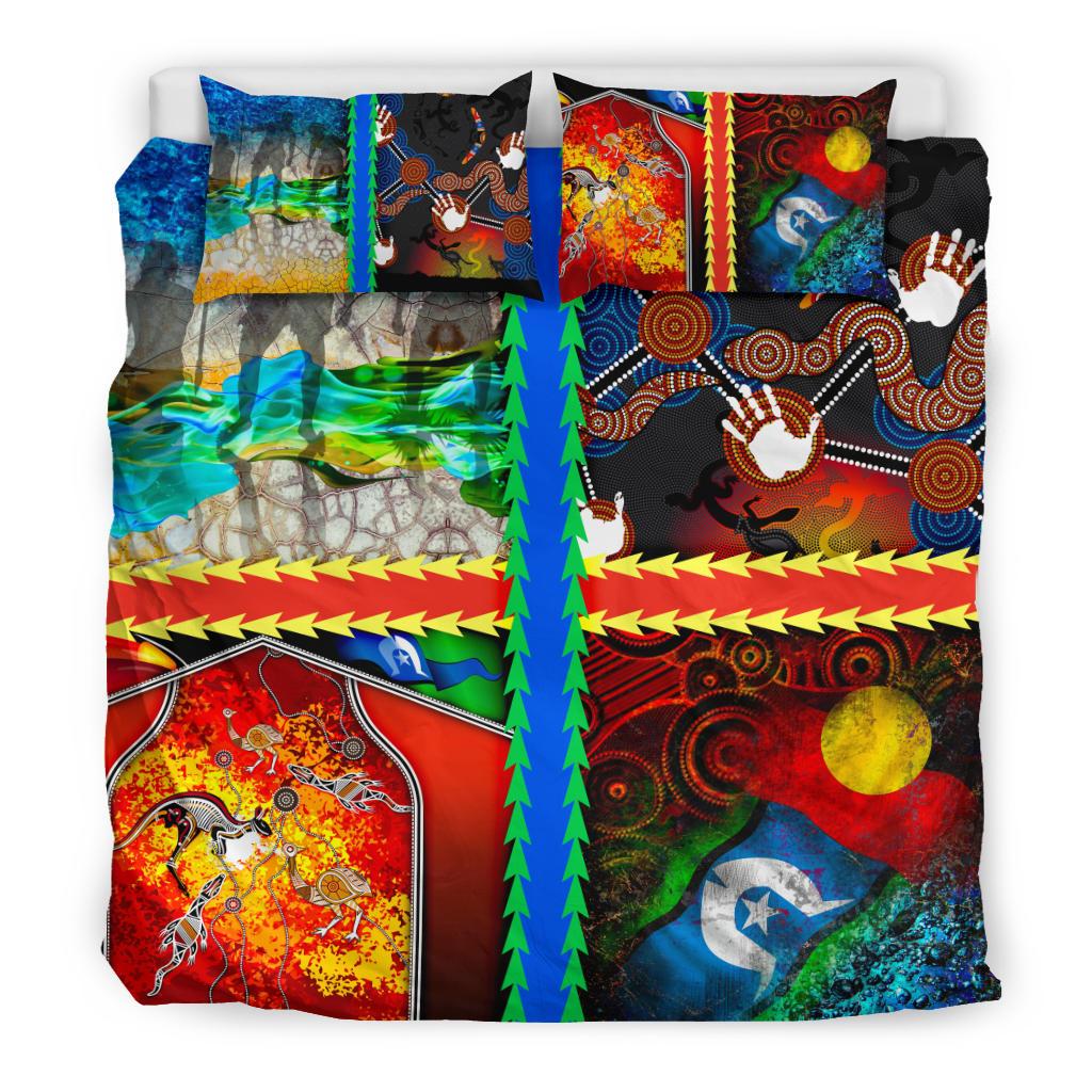 Bedding Set - Aboriginal Mix Ver01 - Vibe Hoodie Shop