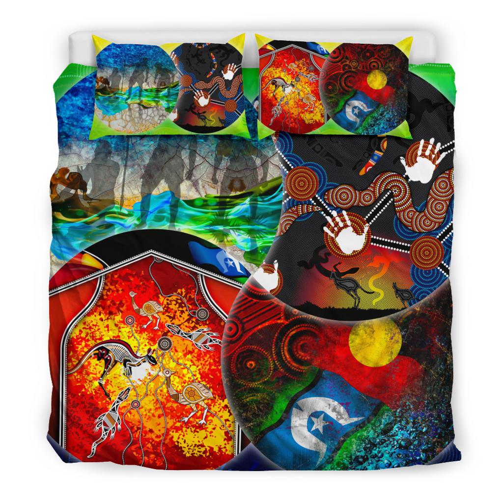 Bedding Set - Aboriginal Mix Ver02 - Vibe Hoodie Shop