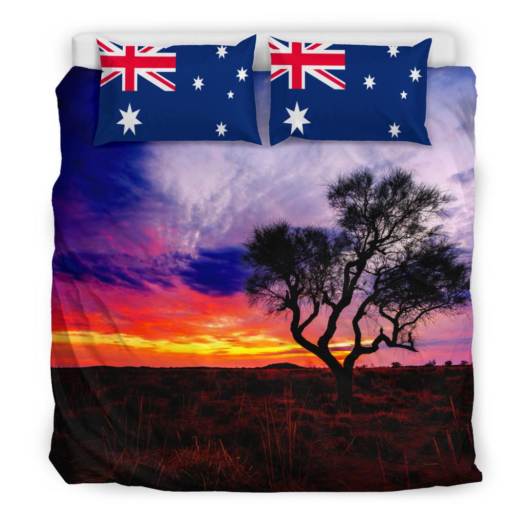 Bedding Set - Australia Sky View, The Forest is Growing - Vibe Hoodie Shop