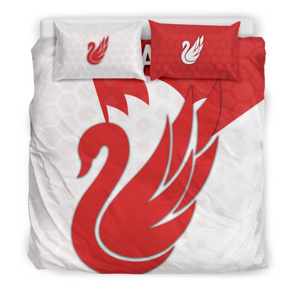 Sydney Bedding Set Swans - Vibe Hoodie Shop