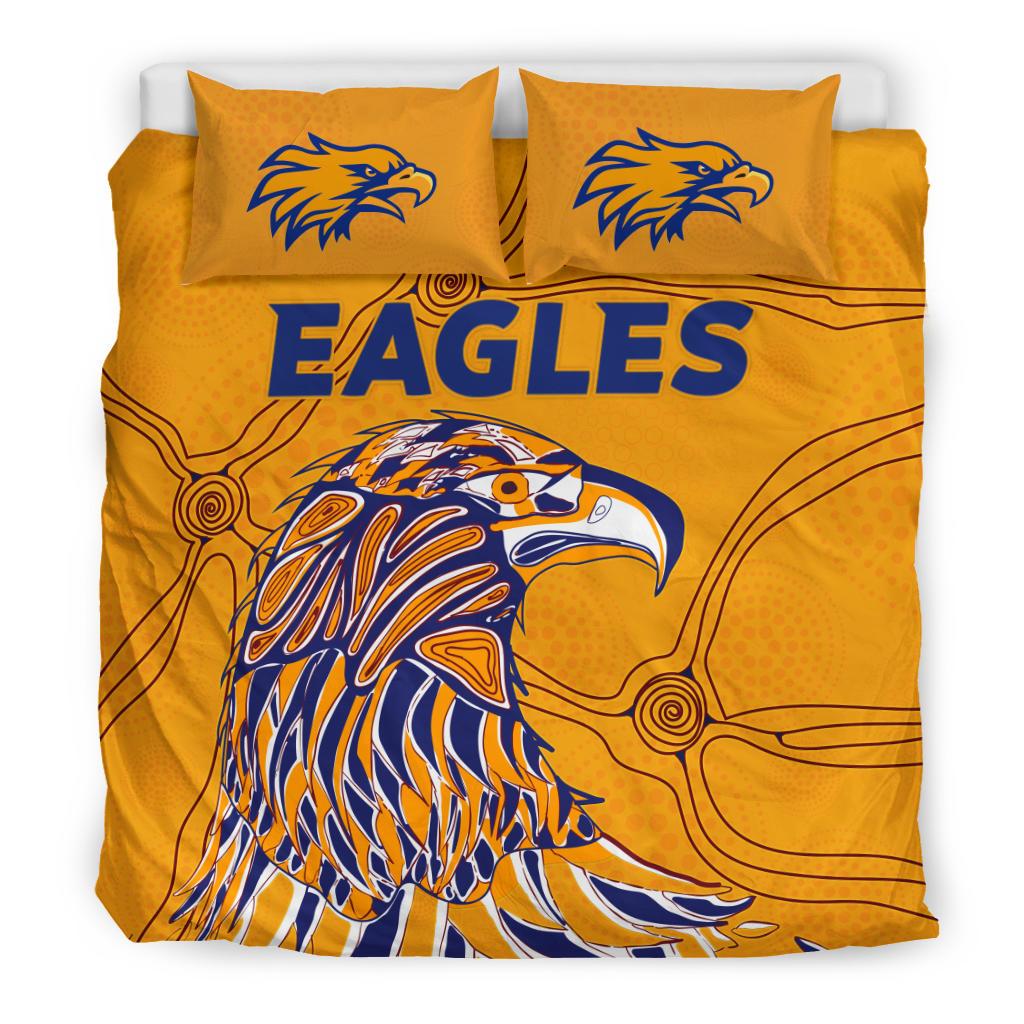 West Coast Bedding Set Eagles Indigenous - Vibe Hoodie Shop