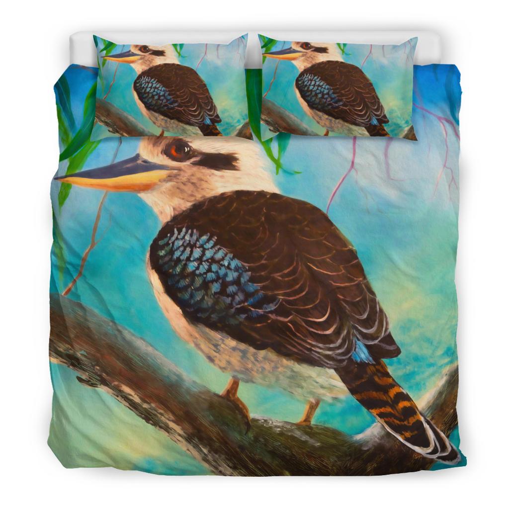 Kookaburra Bedding Set - Australia Kookaburra - Vibe Hoodie Shop