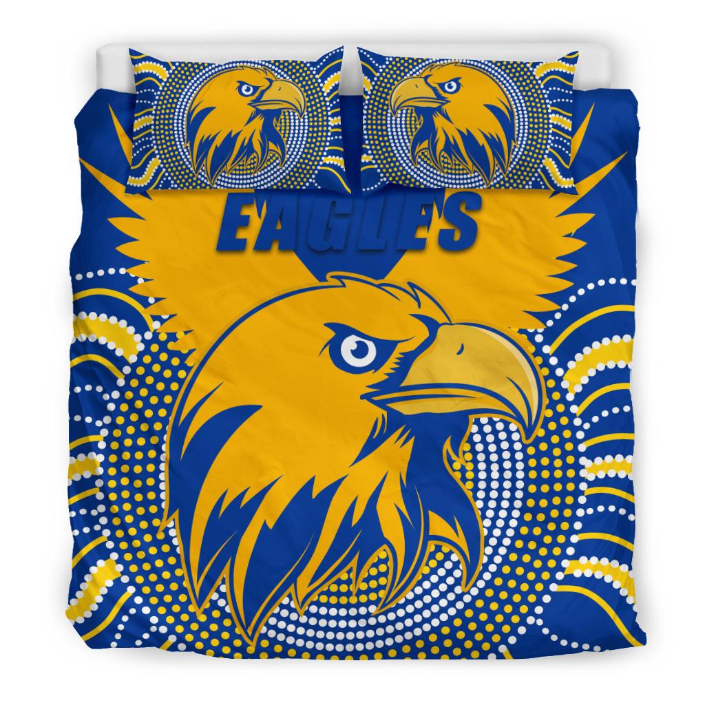 Eagles Bedding Set West Coast Mix Indigenous - Vibe Hoodie Shop