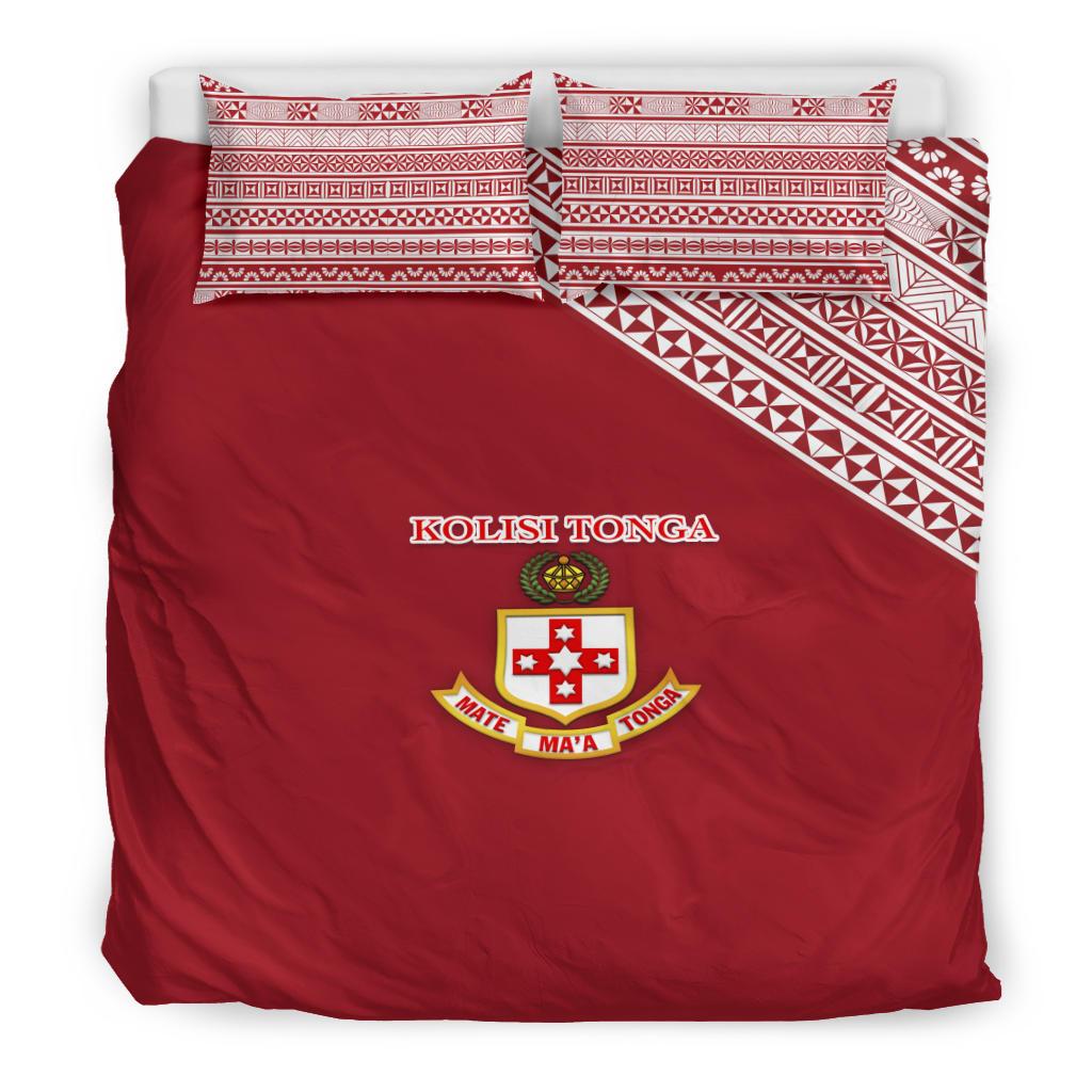 Kolisi Tonga Bedding Set Mate Ma'a Tonga Rugby Original - Vibe Hoodie Shop