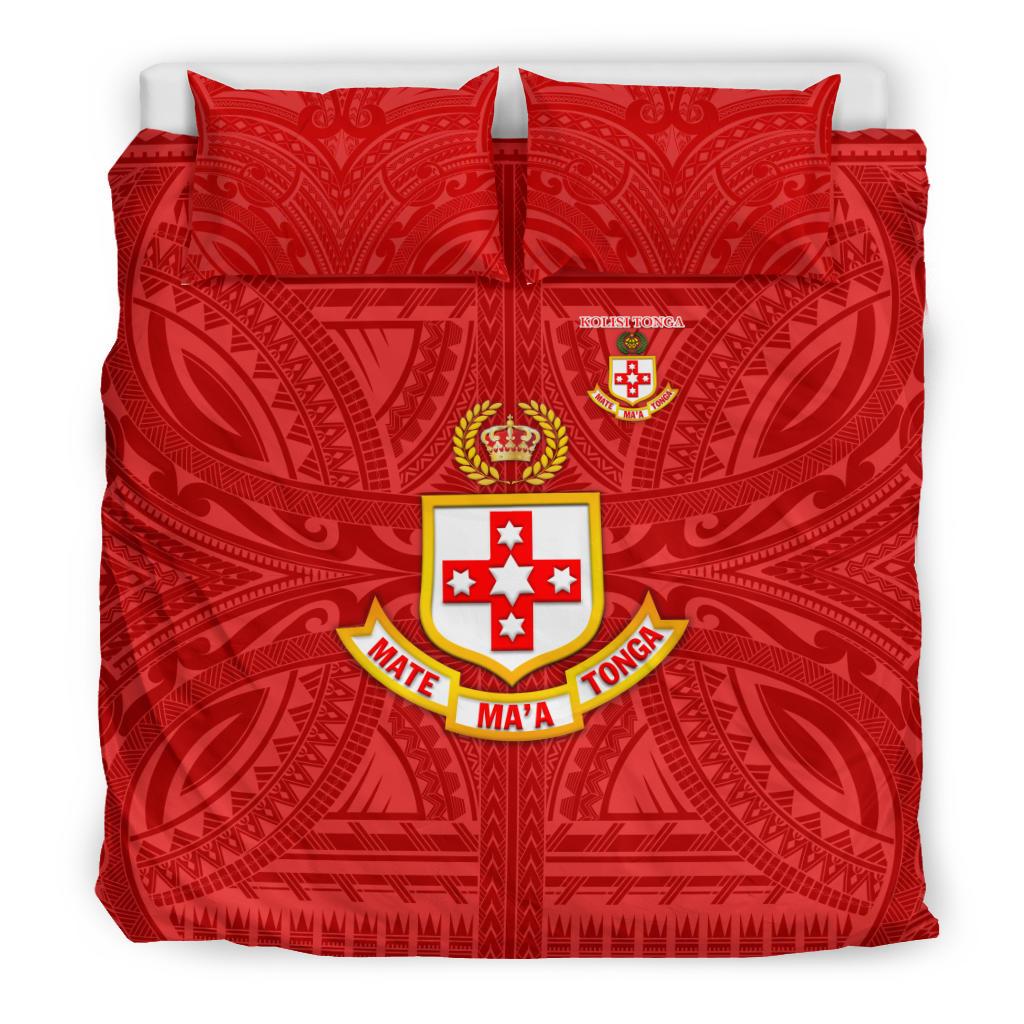 Kolisi Tonga Bedding Set Mate Ma'a Tonga Rugby Ashburton Old Boys - Vibe Hoodie Shop