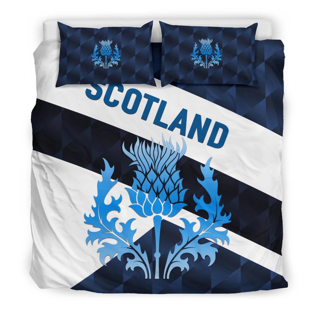 Scotland Rugby Bedding Set Sporty Style - Vibe Hoodie Shop