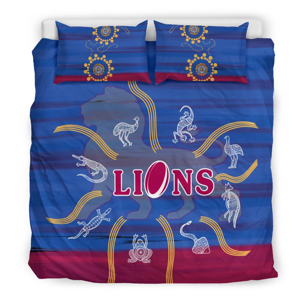 Brisbane Bedding Set Proud Lions Simple - Vibe Hoodie Shop