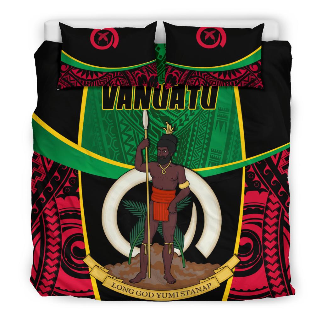 Vanuatu Rugby Bedding Set Unique Vibes - Vibe Hoodie Shop