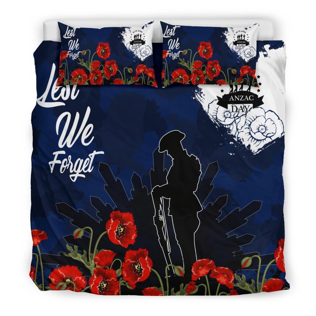 ANZAC Day Bedding Set - Australia ANZAC Day 2021 - Vibe Hoodie Shop