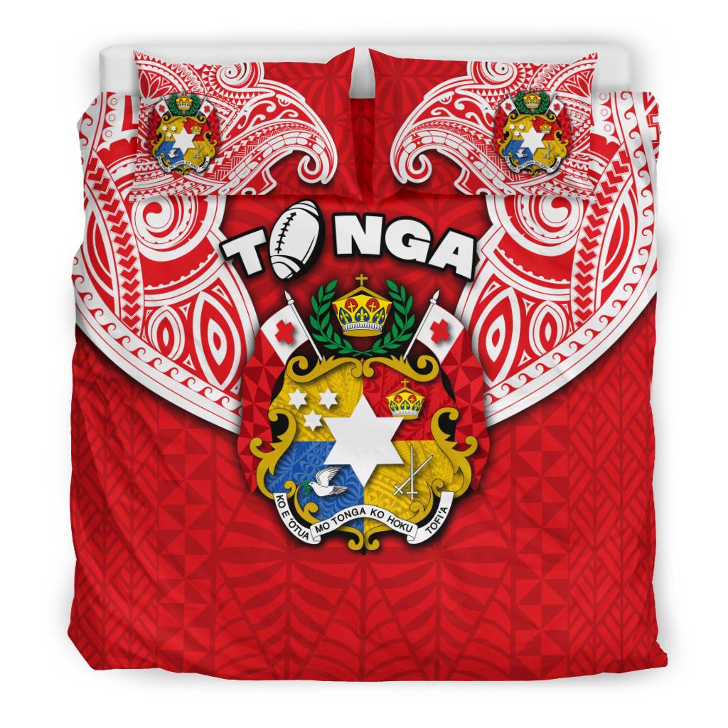 Tonga Rugby Bedding Sets Royal Style - Vibe Hoodie Shop