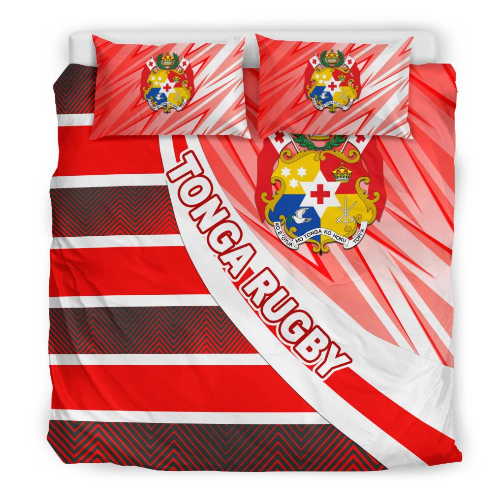 Tonga Rugby Bedding Set Victorian Vibes - Vibe Hoodie Shop