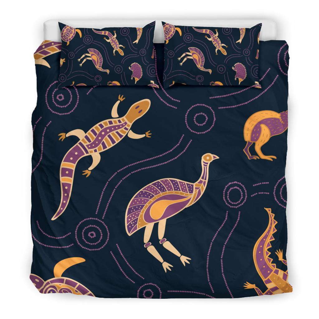 Bedding Set - Indigenous Animals Patterns - Vibe Hoodie Shop