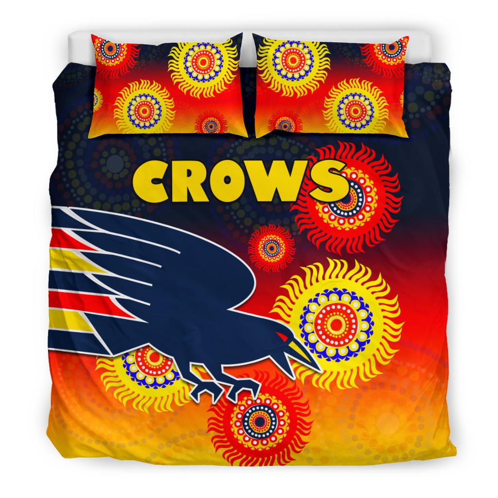 Adelaide Crows Special Style Bedding Set - Vibe Hoodie Shop