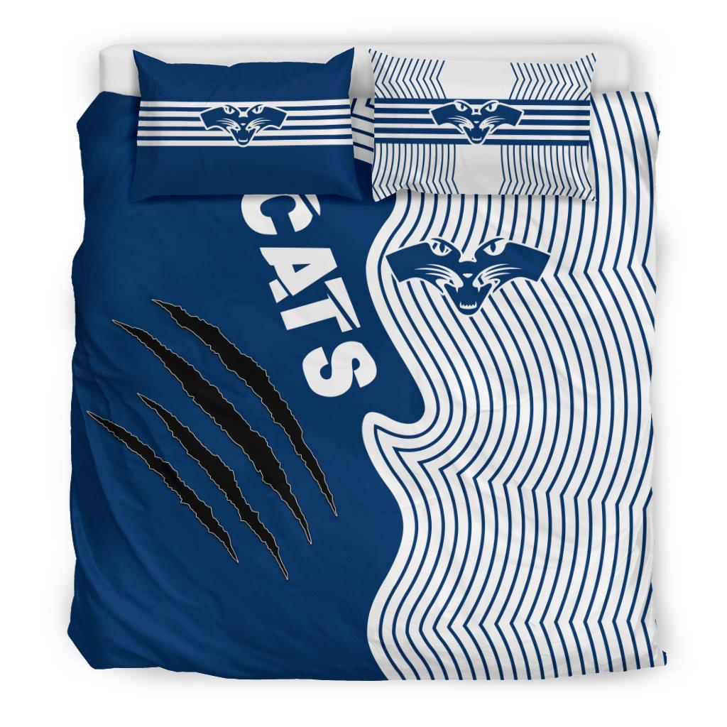 Geelong Bedding Set Cats Indigenous - Vibe Hoodie Shop