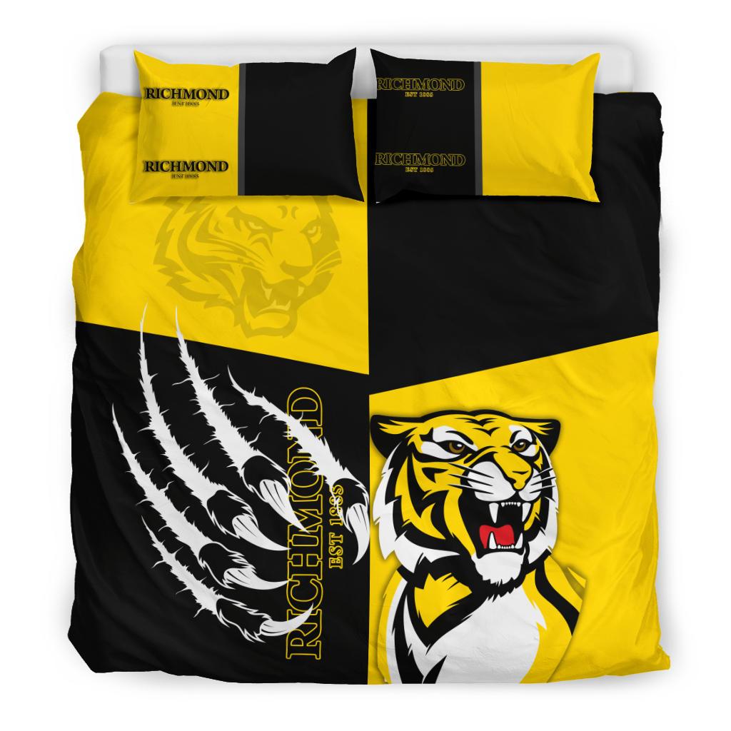 Richmond Tigers Bedding Set Special Style - Vibe Hoodie Shop